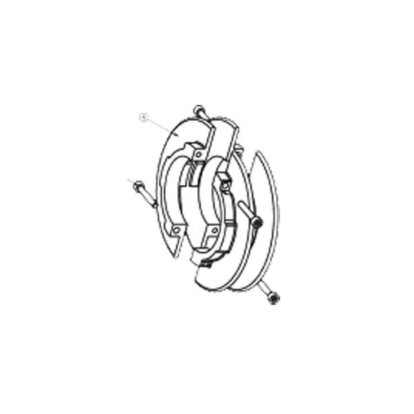 Ограничительное сборное кольцо системы Somfy FTS Ø63х130 мм