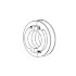 Ограничительное сборное кольцо системы Somfy FTS Ø50х110 мм